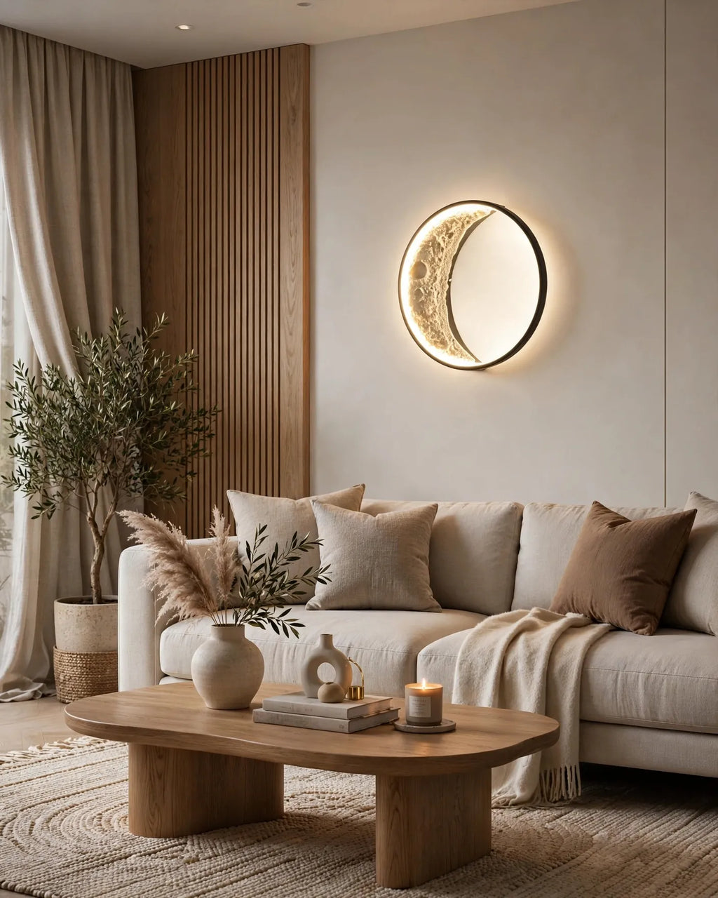 (TLD) The Celestial Moon Wall Sconce