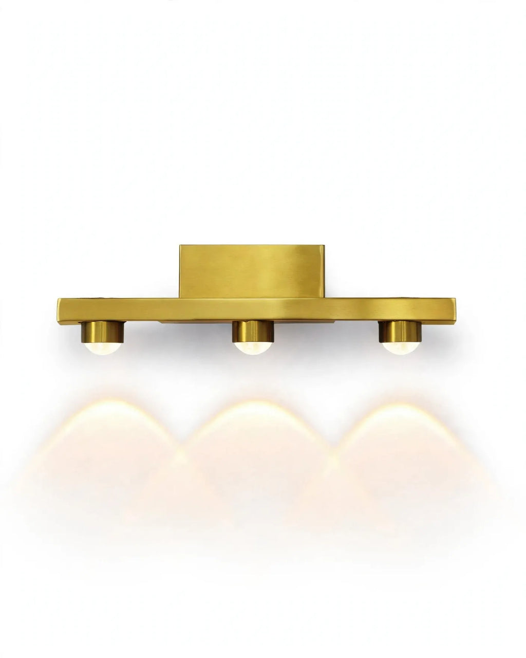 (TLD) Triple Spot Gold Mirror Light