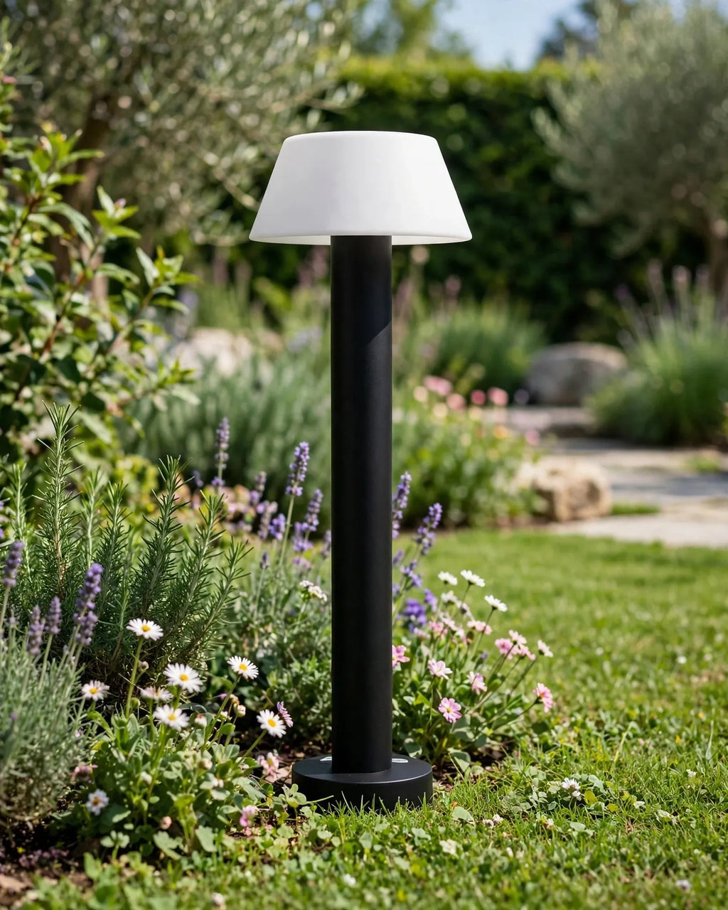 (TLD) Tall Outdoor Mushroom Pathway Light