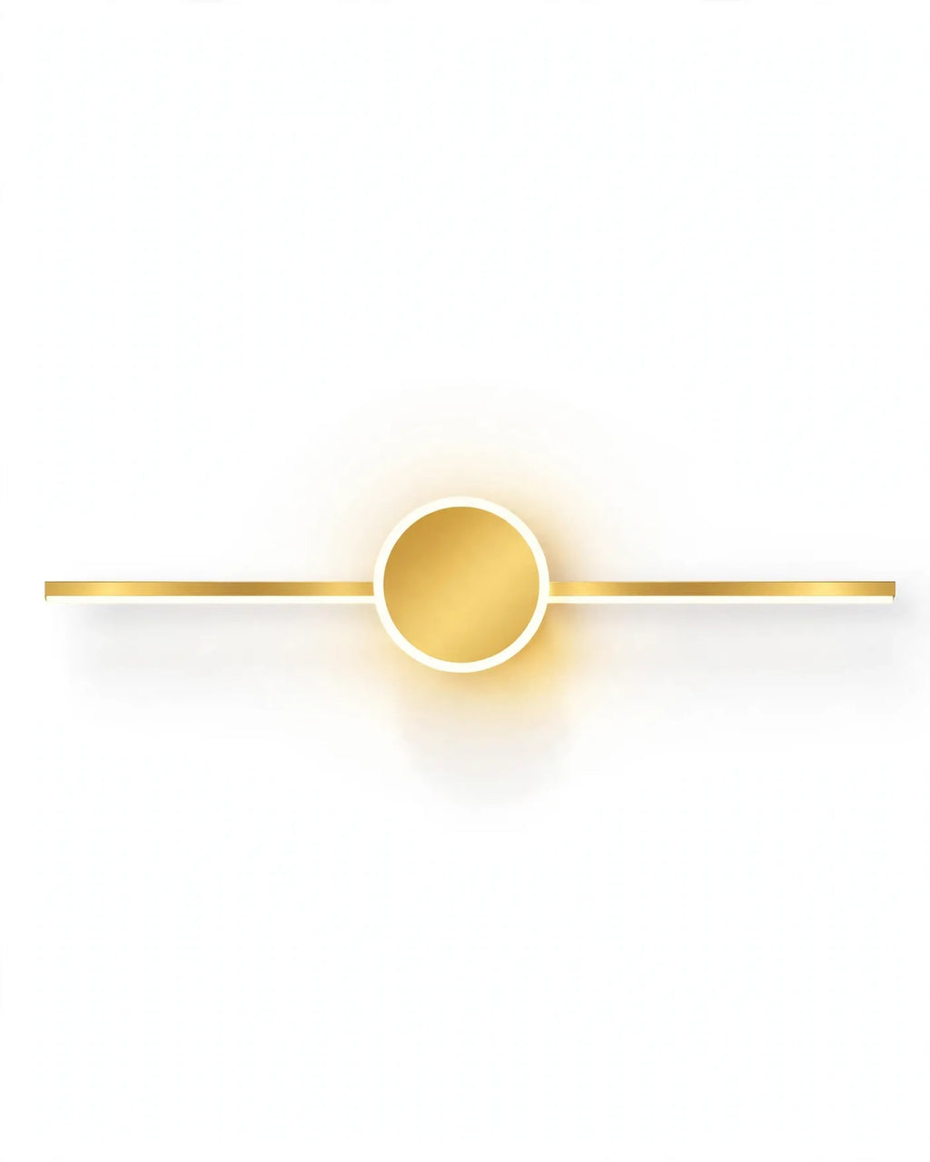 (TLD) Eclipse - Modern LED Mirror Light - Brass
