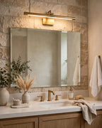(TLD) Premium Gold LED Vanity Mirror Light