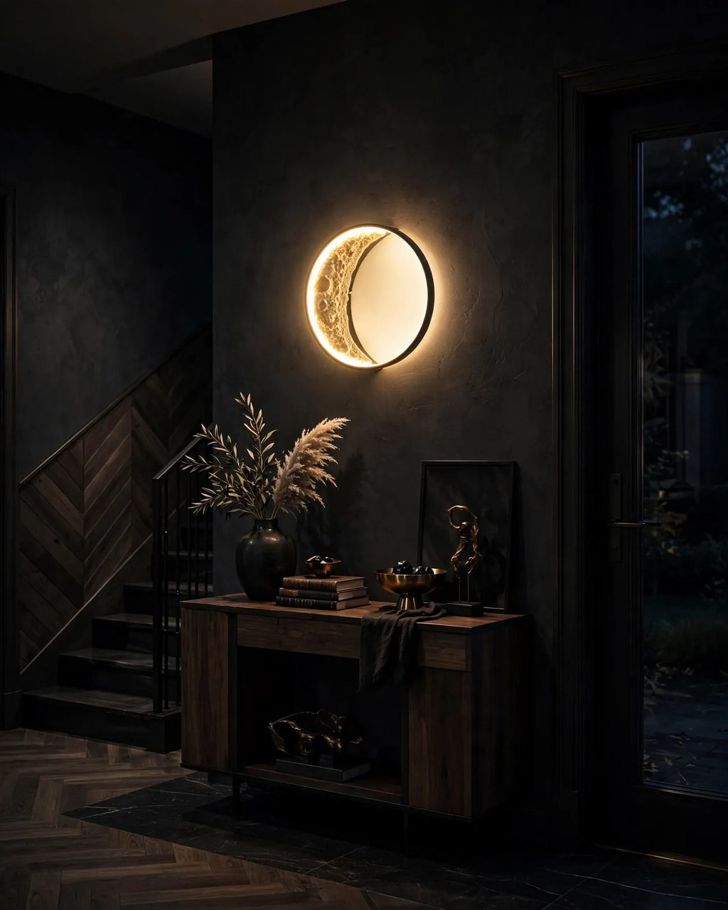 (TLD) The Celestial Moon Wall Sconce