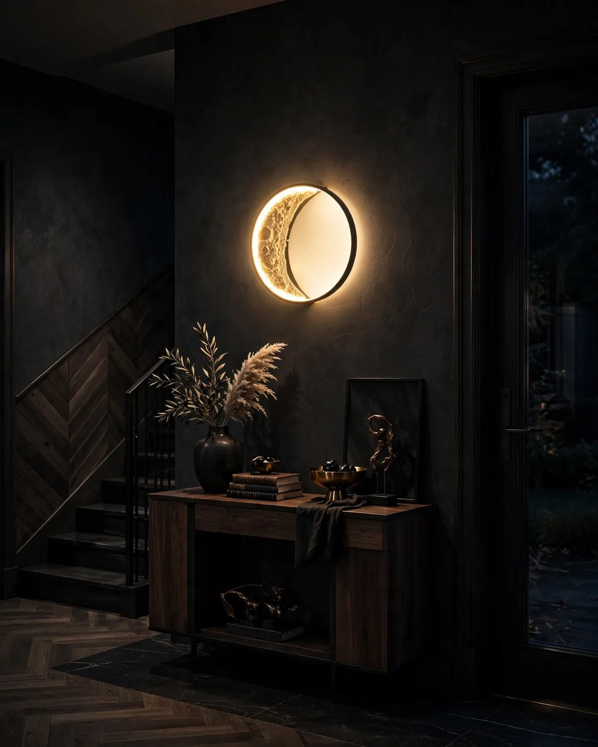 (TLD) The Celestial Moon Wall Sconce