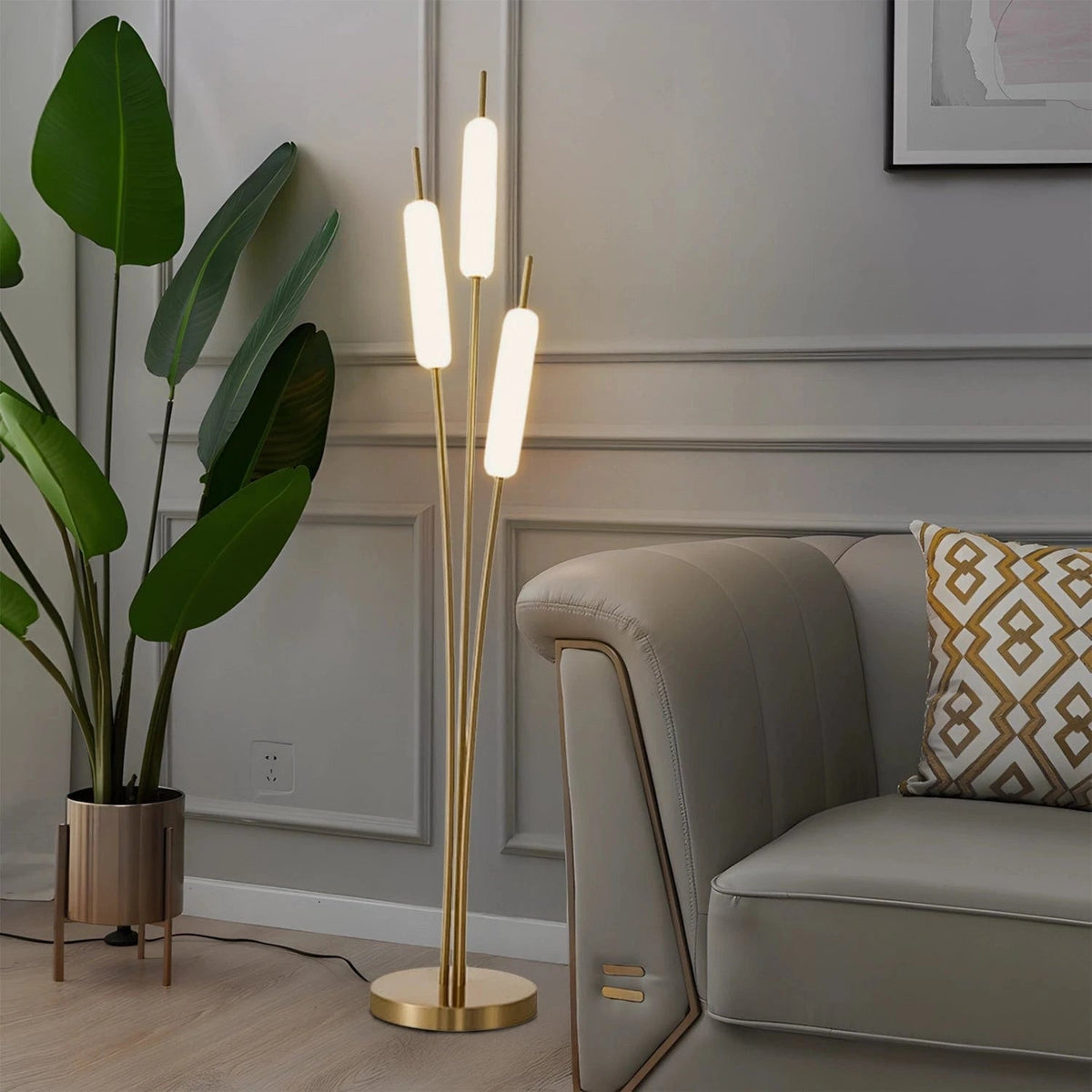 (TLD) 3C LED Standing tree Floor Lamp