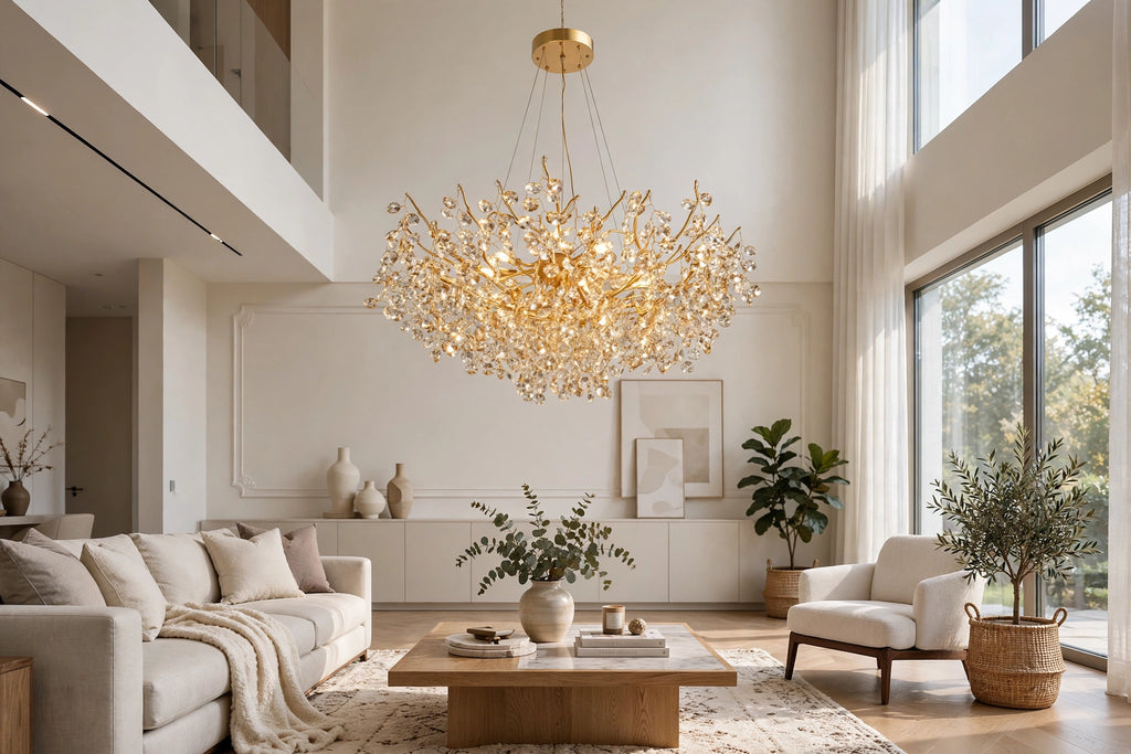 (TLD) Swan Chandelier -800 MM