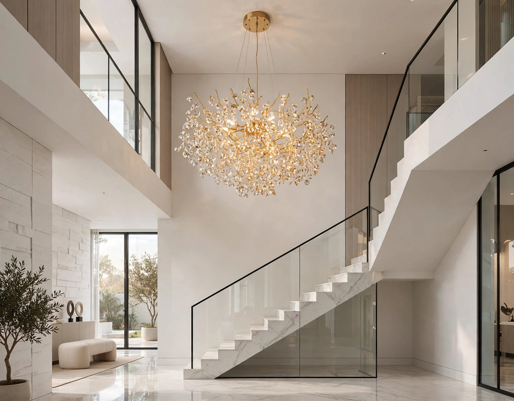 (TLD) Swan Chandelier -800 MM
