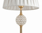 (TLD) CRYSTALLO - Gold Crystal Ball Floor Lamp