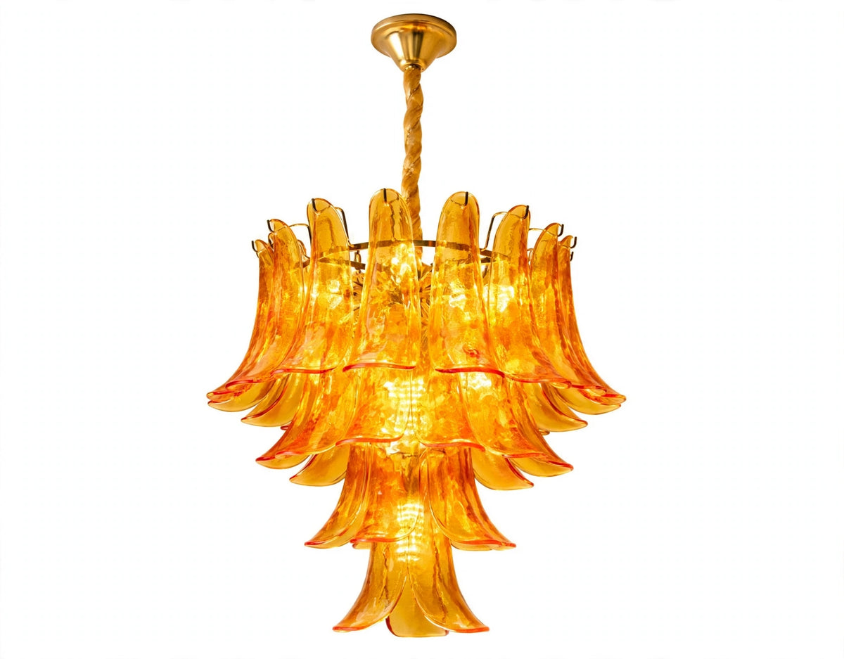 (TLD) Amber Cascade chandelier -500 MM