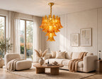 (TLD) Amber Cascade chandelier -500 MM