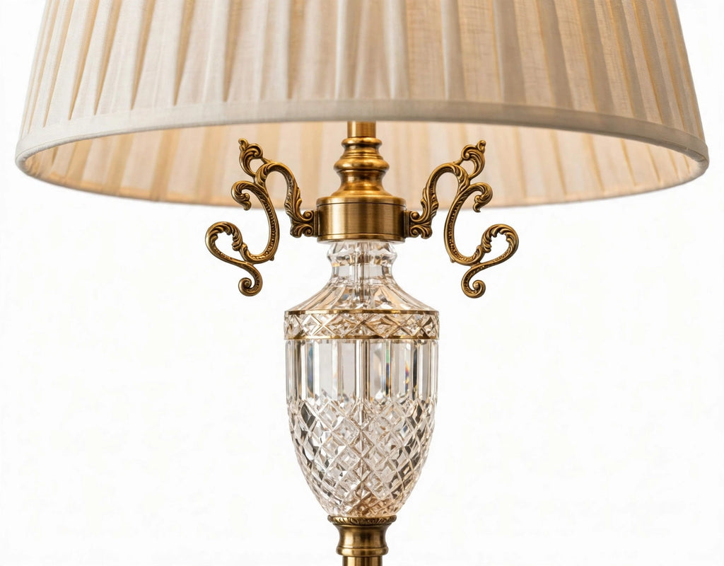 (TLD) Royal Slim - Diamond Crystal Floor Lamp