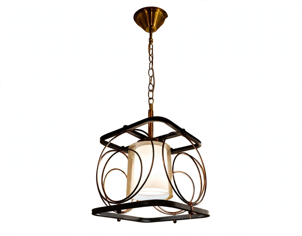 (TLD) Modern Open Cage Hanging Light