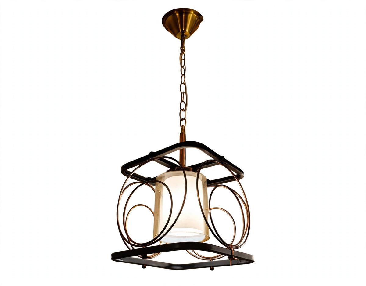 (TLD) Modern Open Cage Hanging Light