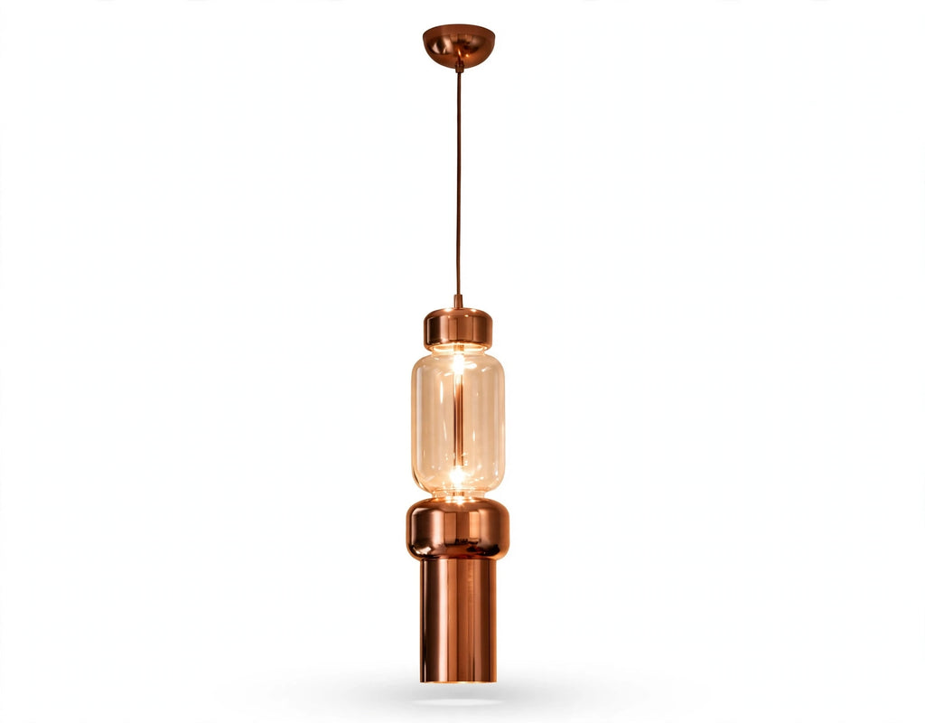(TLD) Revius Tall Cylinder Cluster Pendant Light