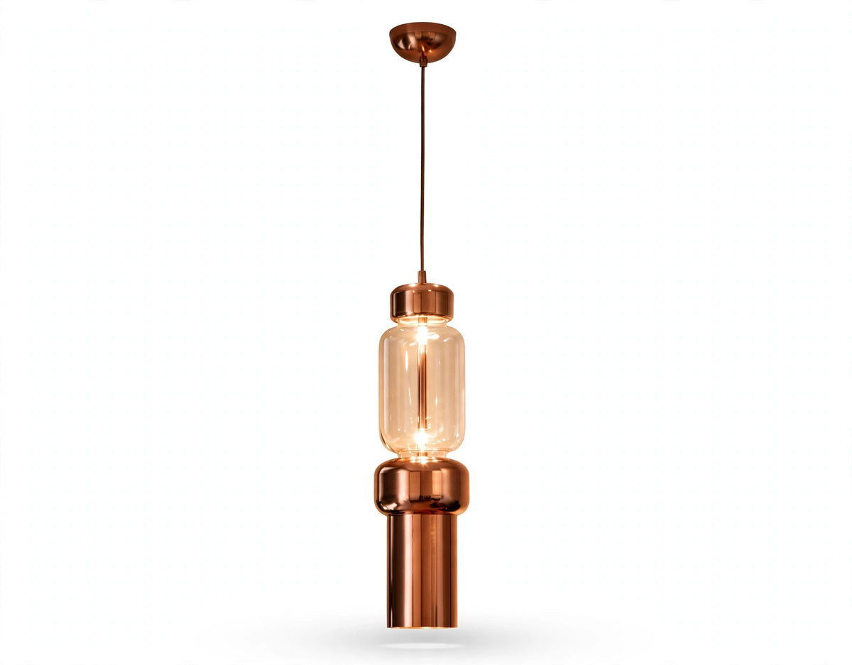 (TLD) Revius Tall Cylinder Cluster Pendant Light