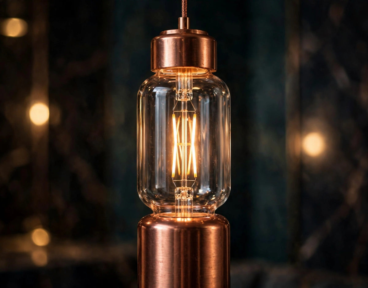 (TLD) Revius Tall Cylinder Cluster Pendant Light