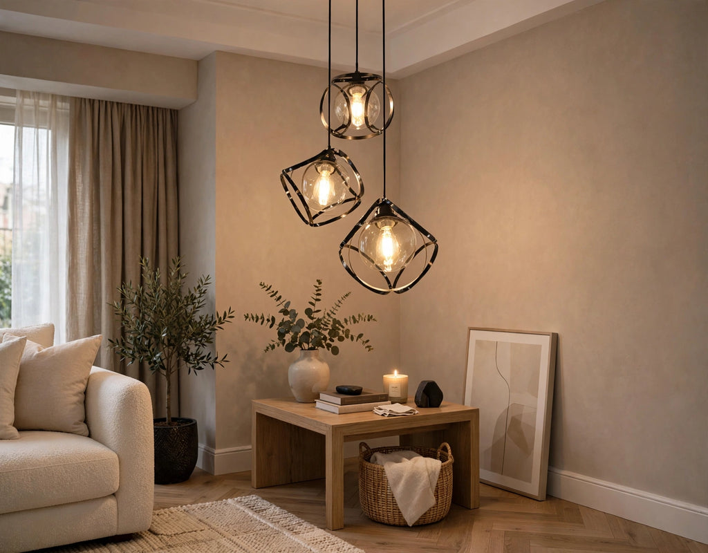(TLD) Contemporary 3-Light Hanging Light