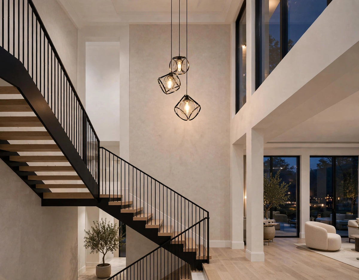 (TLD) Contemporary 3-Light Hanging Light