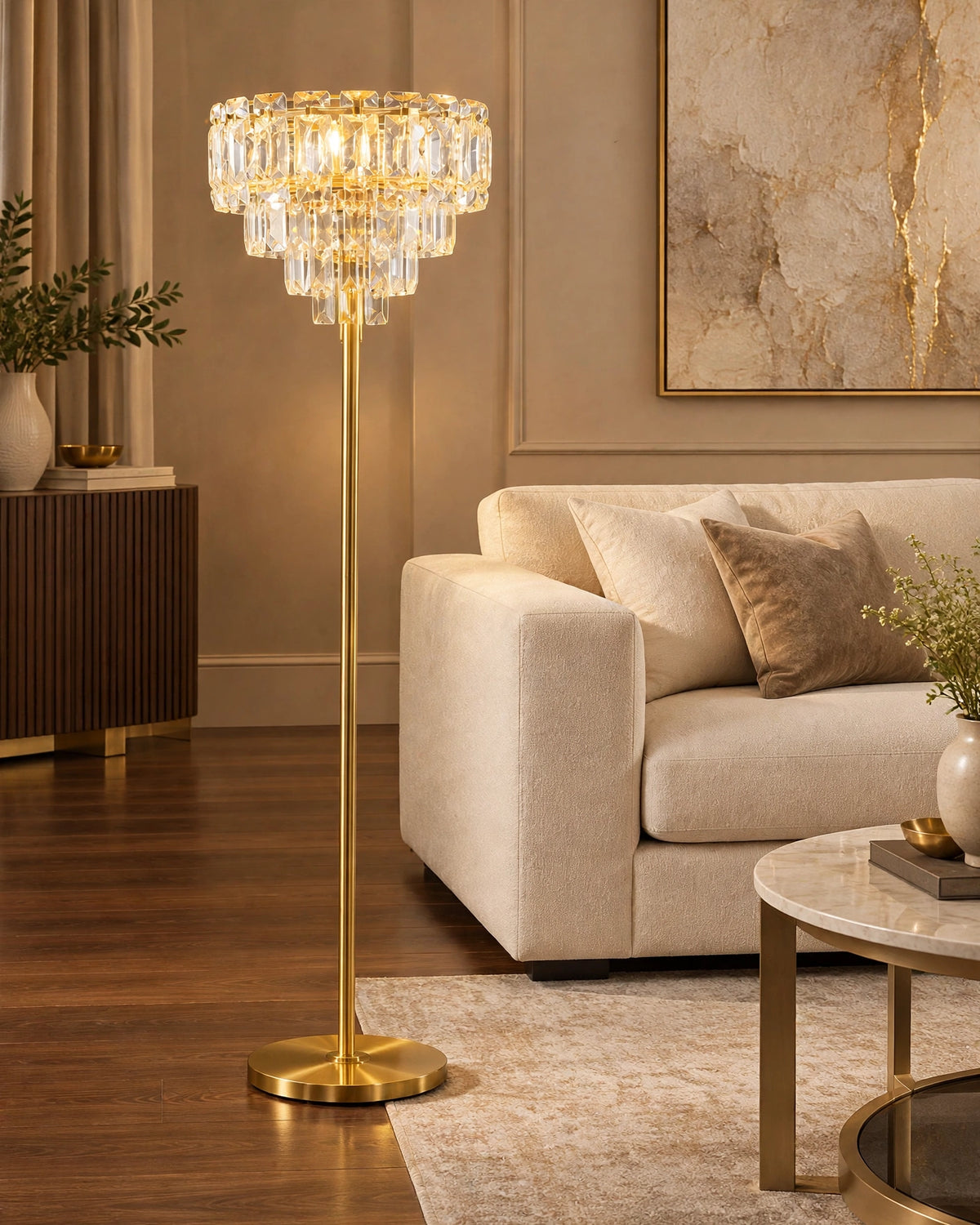 (TLD) Aurelia Imperial Glow Floor Lamp