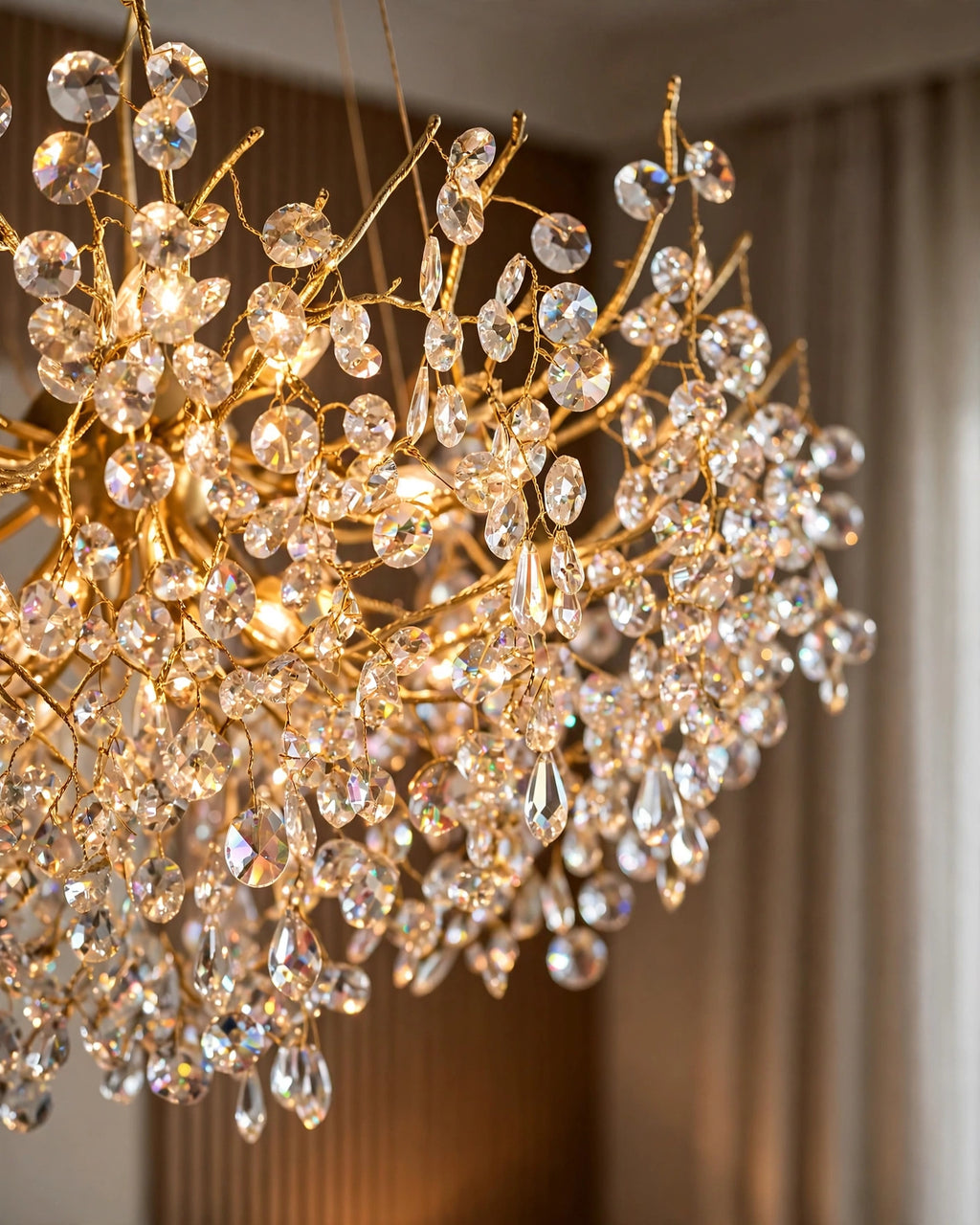 (TLD) Swan Chandelier -800 MM