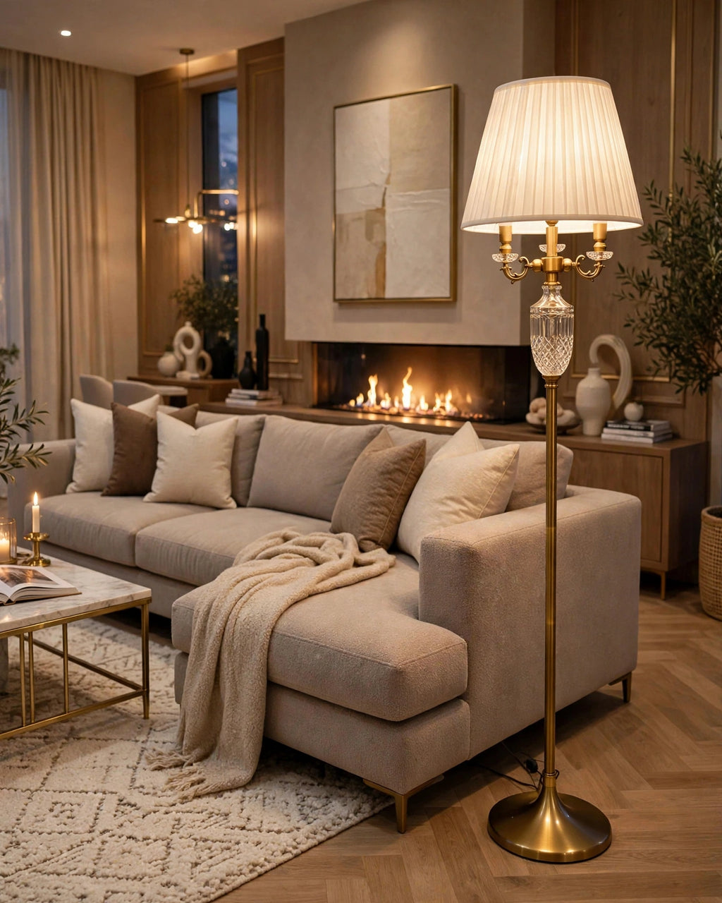 (TLD) European Classic Floor Lamp