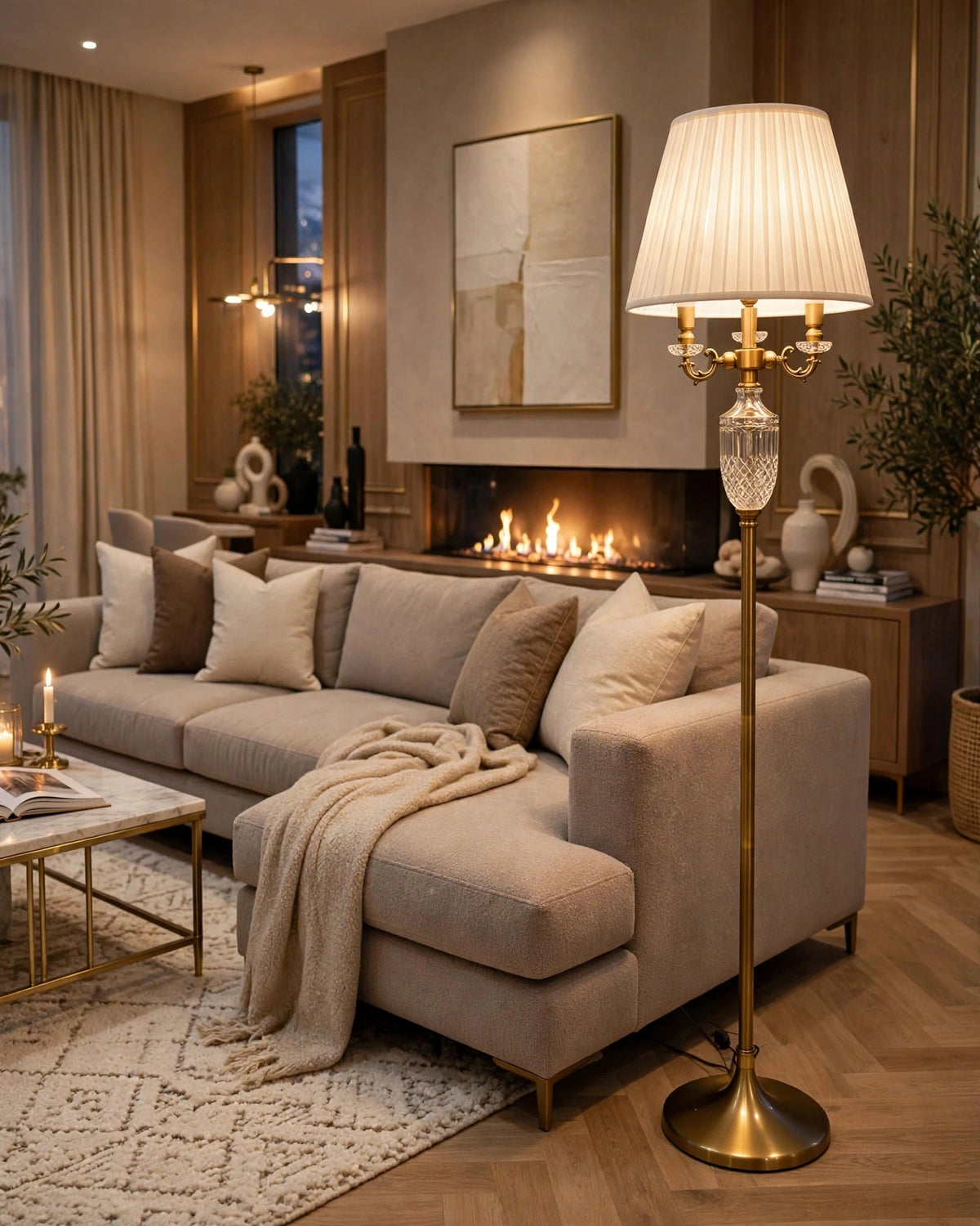 (TLD) European Classic Floor Lamp