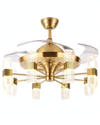 (TLD) Aurum Radial Retractable Fan Chandelier