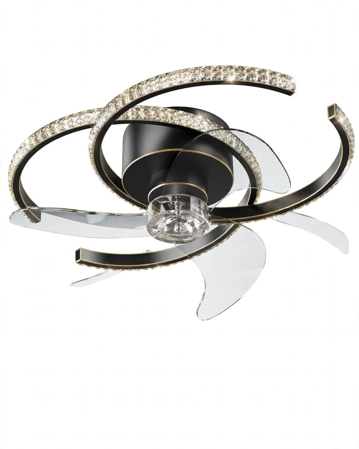 (TLD)Swirl Galaxy Retractable Fan Light