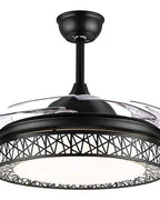 (TLD) Criss-Cross Drum Retractable Fan Light