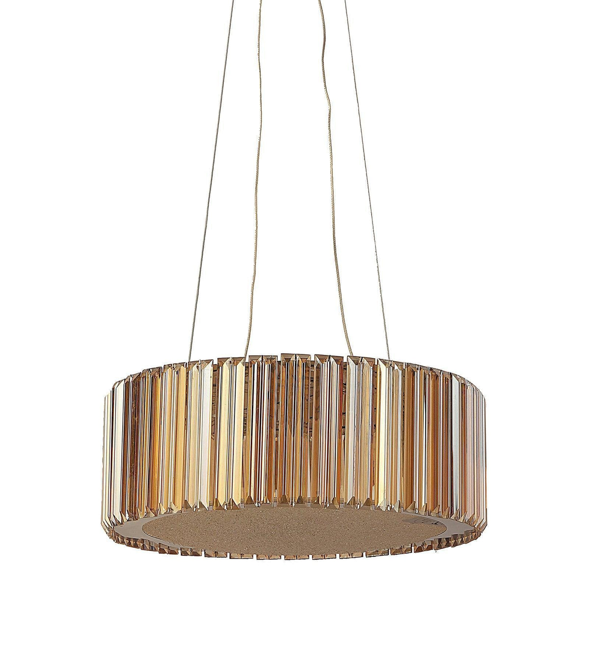 (TLD) Crystal Round Pendant Chandelier - 500 MM