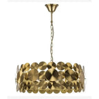 (TLD) 600 mm Golden Circular Plates Modern Chandelier