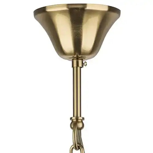 (TLD) 400 mm Golden Circular Plates Modern Chandelier