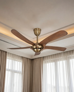 (TLD) The Aurelia Brass & Walnut Ceiling Fan