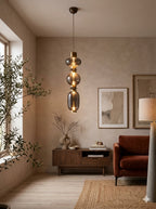 (TLD) Revius 3-Light Tiered Glass Pendant