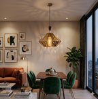 (TLD) Modern Gold Diamond Pendant Light