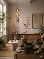 (TLD) Revius 3-Light Tiered Glass Pendant
