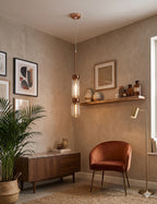 (TLD) Mordern Tall Cylinder Cluster Pendant Light