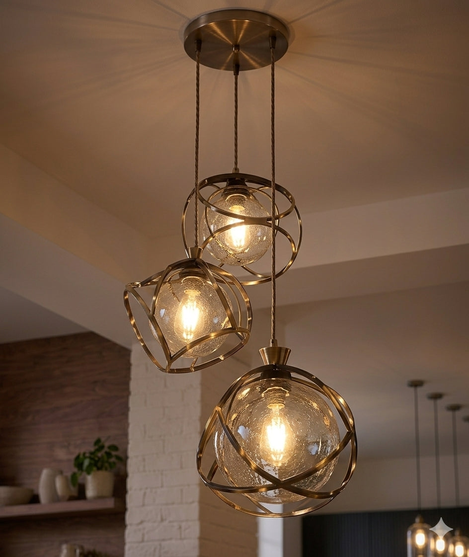(TLD) Mordern Contemporary 3-Light Hanging Light