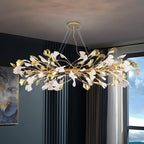 (TLD) GoldLeaf Smart LED Chandelier -1200 MM